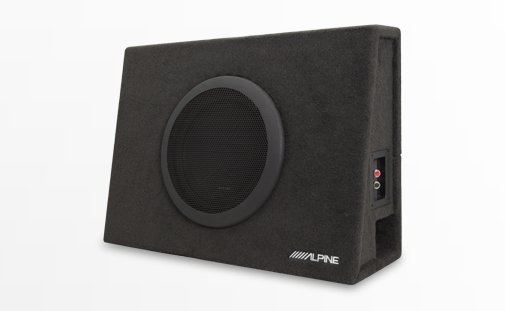 Alpine SBT-S10V Truck Enclosure with 10" SWT Subwoofer