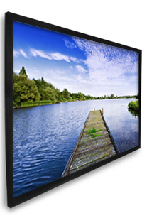 Dragonfly™ 120 in. High Contrast Projection Screen with Black Velvet Frame (HDTV, 16:9)