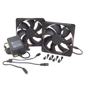 Cool Components™ Two 120MM Fan Kit with Power Supply