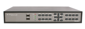 Wirepath™ Surveillance 8 Channel DVR - D1 Encoding - 240FPS - H.264 Compression - 500GB HDD