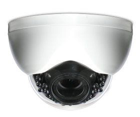 Wirepath™ Surveillance IR Indoor Varifocal Dome Camera (550 TVL | White)