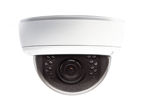 Wirepath™ Surveillance 350-Series Dome Analog Outdoor Camera with IR (550 TVL | White)