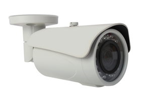 Wirepath™ Surveillance 350-Series Bullet Analog Outdoor Camera with IR (550 TVL | White)