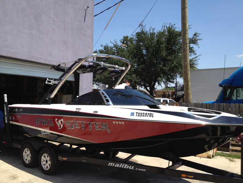 23 Malibu Wakesetter LSV Customization